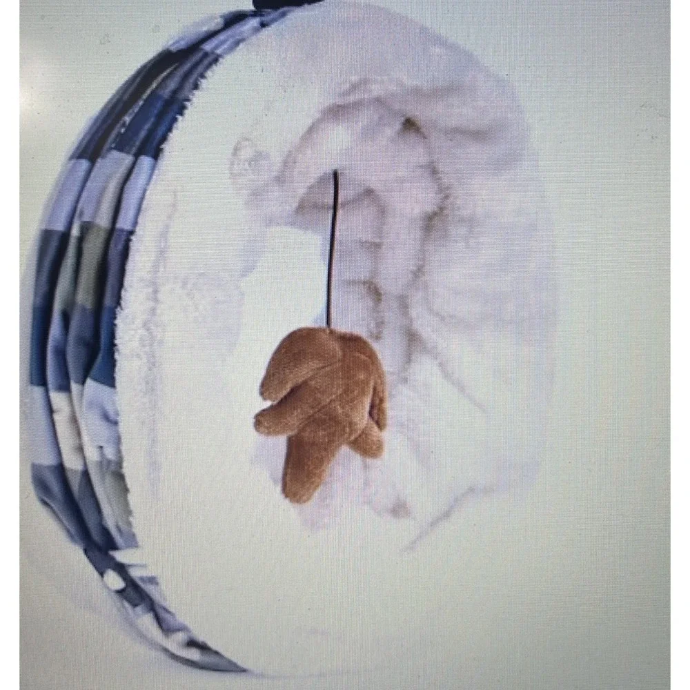 YOULY Plaid Cozy Cat Tunnel NEW